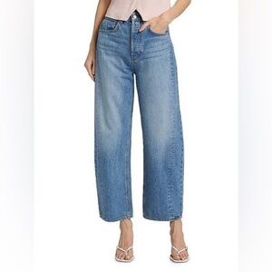 NWT: Veronica Beard Ryder Saddle Barrel Jeans - Size 27